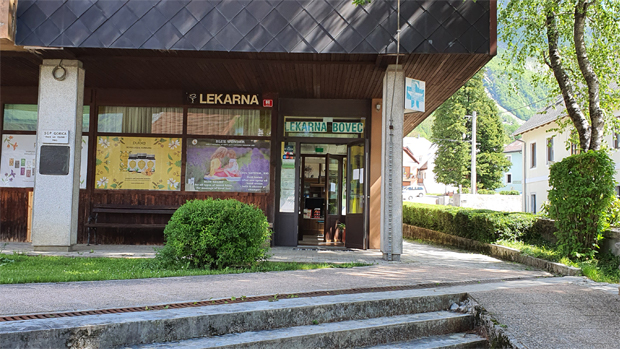 Notranjost lekarne Bovec